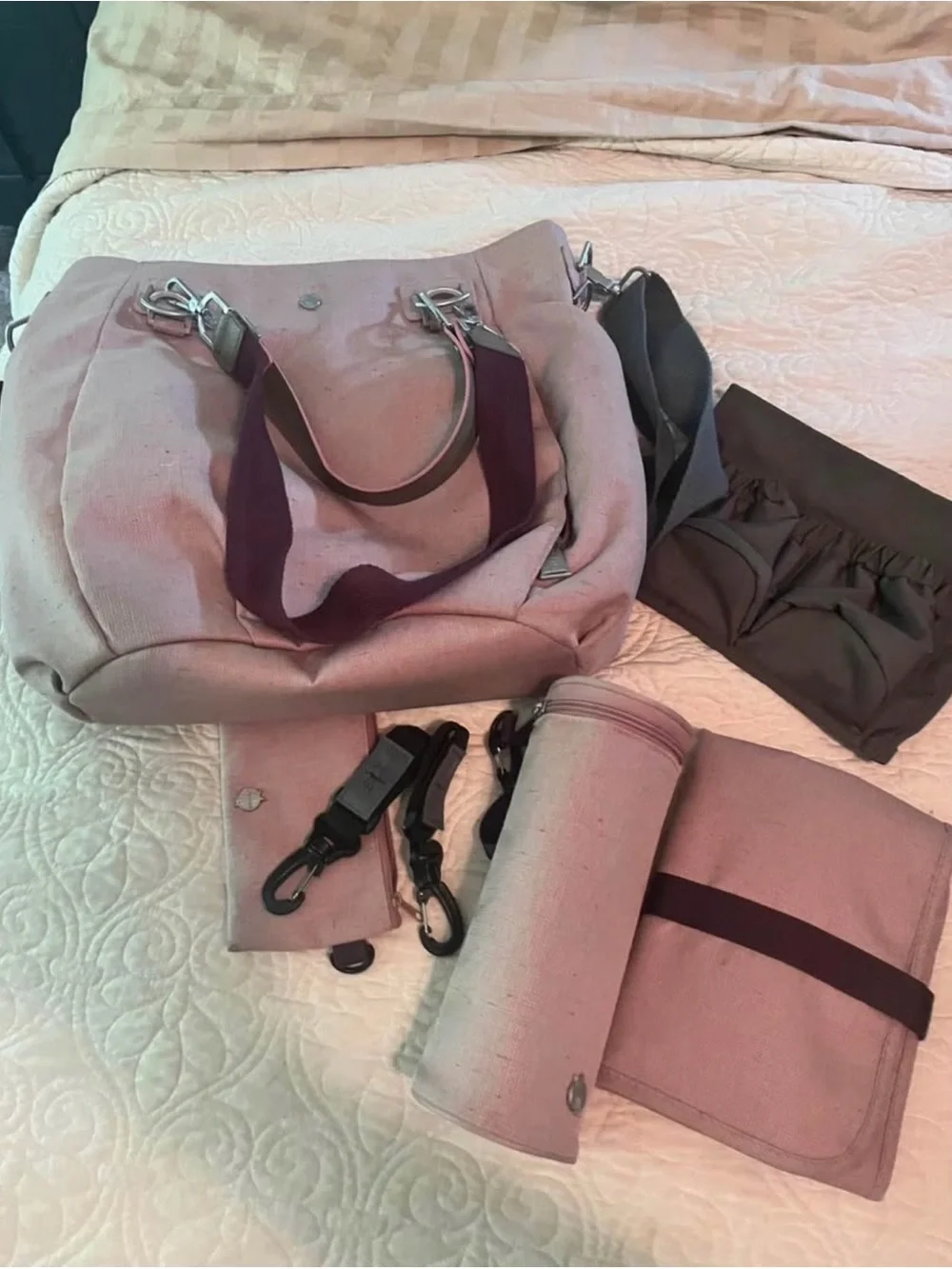 Rose LASSIG diaper bag